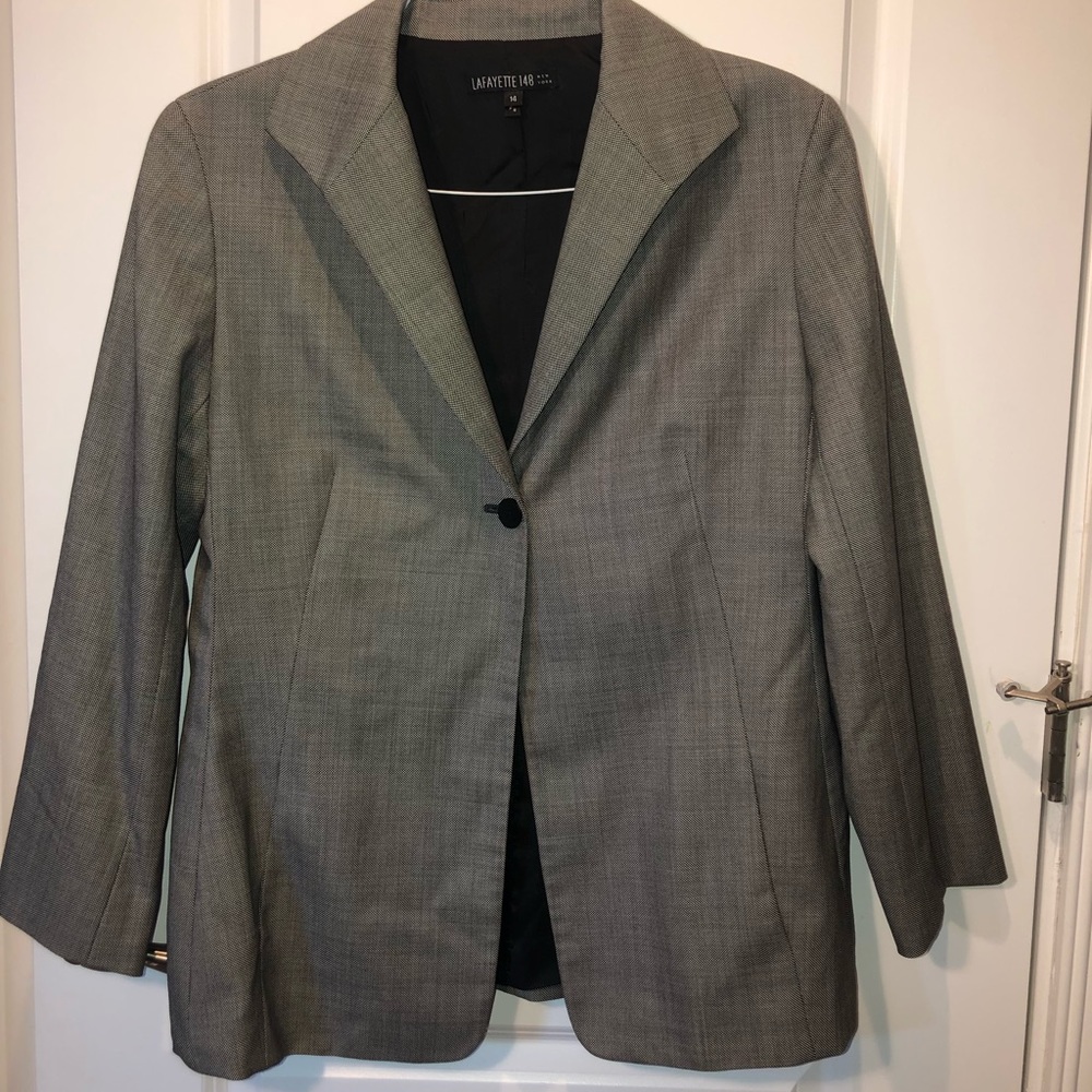 Professional grey blazer